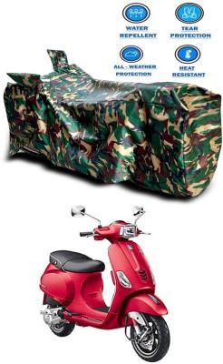 AUTOGARH Two Wheeler Cover for Piaggio(Vespa SXL, Multicolor)