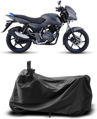 KEDIT Two Wheeler Cover for Bajaj(Pulsar, Black)