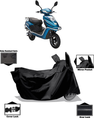 Amexride Two Wheeler Cover for Tunwal(Sport 63 48V, Black)