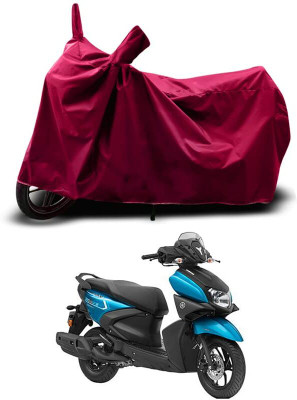 KEDIT Two Wheeler Cover for Yamaha(Ray-ZR 125FI BS6, Maroon)