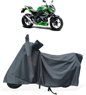 Tricway Two Wheeler Cover for Kawasaki(Z250 BS6, Grey)