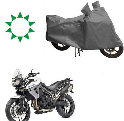DeepShakshi AUTOMOTIVE Waterproof Two Wheeler Cover for Universal For Bike(Grey)