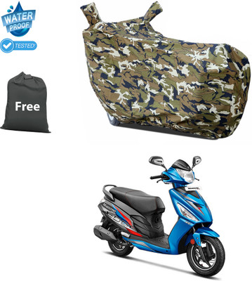 CODOKI Waterproof Two Wheeler Cover for Hero(Maestro Electric, Yellow)
