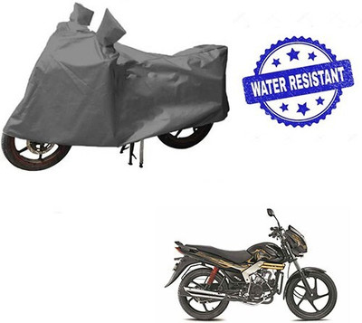 DeepShakshi AUTOMOTIVE Waterproof Two Wheeler Cover for Mahindra(Centuro, Grey)