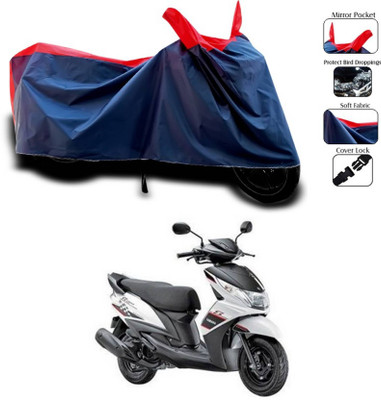 AASHTIK MART Two Wheeler Cover for Yamaha(Ray Z, Red)