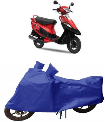 Varnwal E Commerce Waterproof Two Wheeler Cover for Indus(Yo Spark, Blue)