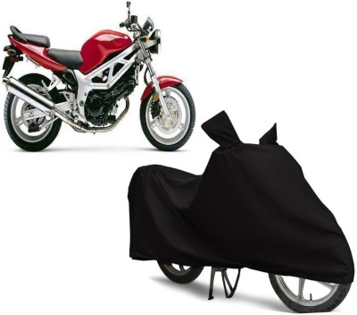 EGAL Waterproof Two Wheeler Cover for Suzuki(SV 650 BS6, Black)