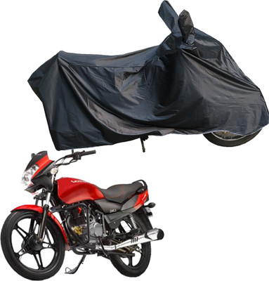 Motodreka Waterproof Two Wheeler Cover for LML(Freedom LS, Black)