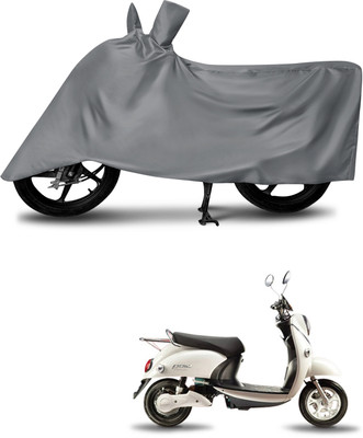 MMSSTAR Waterproof Two Wheeler Cover for Evolet(Polo, Grey)