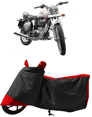 GROFATIK Two Wheeler Cover for Royal Enfield(350 BS6, Red)
