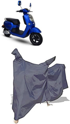 Amexride Two Wheeler Cover for Okinawa(Lite, Grey)