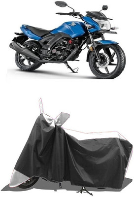 SUGASHRI Waterproof Two Wheeler Cover for Honda(CB, White, Black)