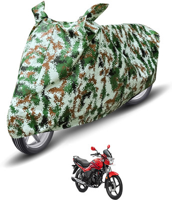 MOCKHE Waterproof Two Wheeler Cover for Hero(Passion Xpro, Green)