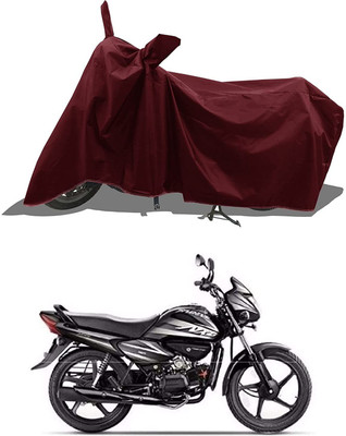KEDIT Two Wheeler Cover for Hero(Splendor NXG, Maroon)