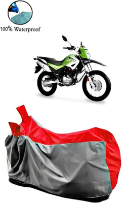 rakku Two Wheeler Cover for Hero(Impulse, Grey, Red)