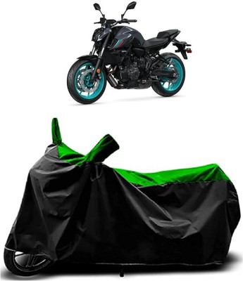 VESMEI Two Wheeler Cover for Yamaha(MT 07 BS6, Green)