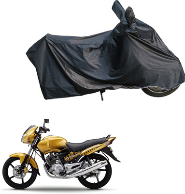 Motodreka Waterproof Two Wheeler Cover for Yamaha(Gladiator Graffitti, Black)