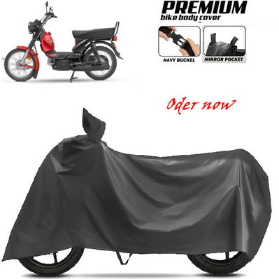 SK AUTO Waterproof Two Wheeler Cover for Bajaj, Hero, Honda, TVS, Ola(Black)