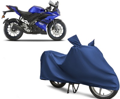 EGAL Waterproof Two Wheeler Cover for Yamaha(YZF R15 V3, Blue)