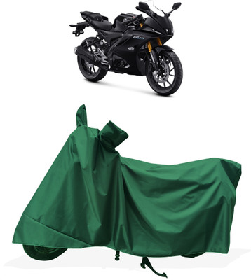 Tricway Two Wheeler Cover for Yamaha(YZF R15 BS6, Green)
