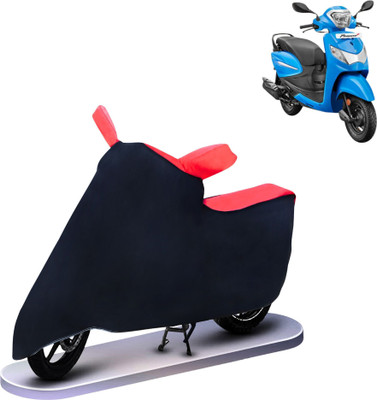 vyas Waterproof Two Wheeler Cover for Hero(Pleasure, Red, Black)