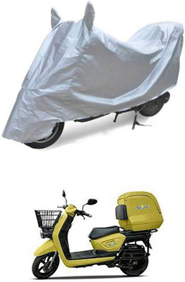 APNEK Waterproof Two Wheeler Cover for Universal For Bike(Silver)