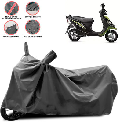 CODOKI Waterproof Two Wheeler Cover for TVS(Scooty Streak, Grey)