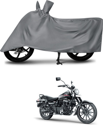 DeepShakshi AUTOMOTIVE Waterproof Two Wheeler Cover for Bajaj(Avenger Street 220, Grey)