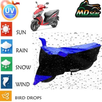 Mdstar Waterproof Two Wheeler Cover for TVS(Electric NYX e5, Blue)