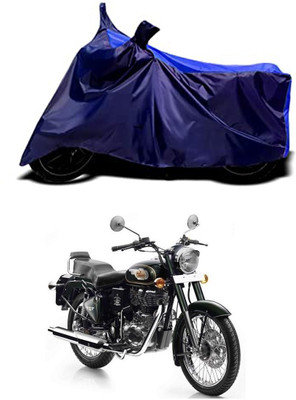 VESMEI Two Wheeler Cover for Royal Enfield(Electra 5S, Blue)