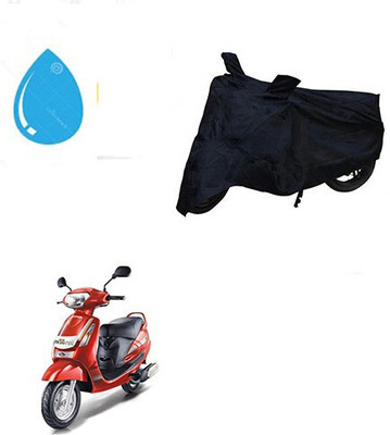 DeepShakshi AUTOMOTIVE Waterproof Two Wheeler Cover for Mahindra(Duro DZ, Black)