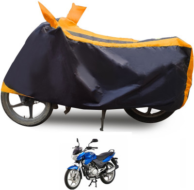 Euro Care Waterproof Two Wheeler Cover for Bajaj(Discover 150 f, Orange)