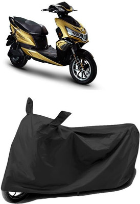 KEDIT Two Wheeler Cover for Okinawa(i-Praise, Black)