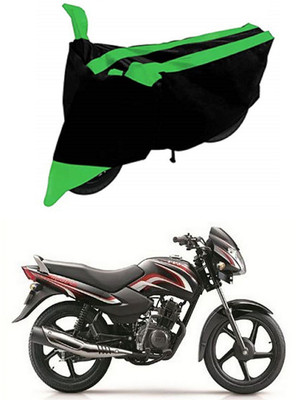 MMSSTAR Waterproof Two Wheeler Cover for TVS(Sport KS, Green, Black)