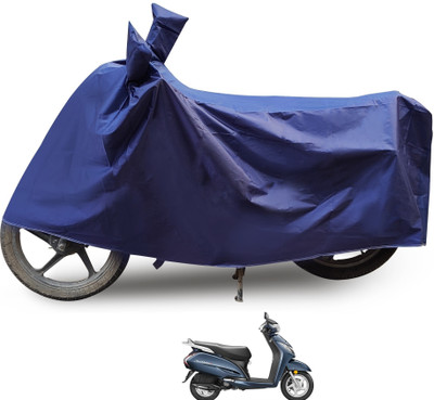 Auto Hub Two Wheeler Cover for Honda(Activa 3G, Blue)