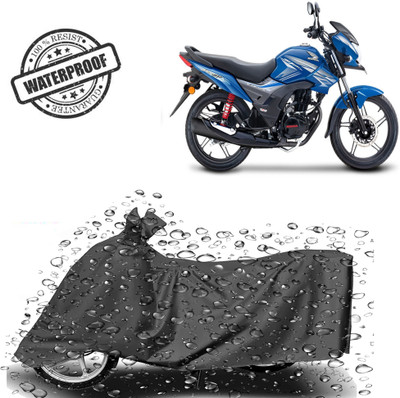 ROYAL AUTO MART Waterproof Two Wheeler Cover for Honda(SP 125, Grey)