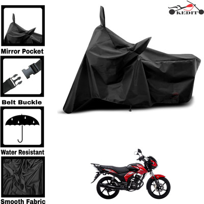 KEDIT Two Wheeler Cover for TVS(Max 4R, Black)