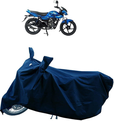 Mdstar Waterproof Two Wheeler Cover for Bajaj(XCD 125cc, Blue)