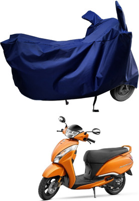 Amexride Two Wheeler Cover for TVS(Jupiter 125, Blue)