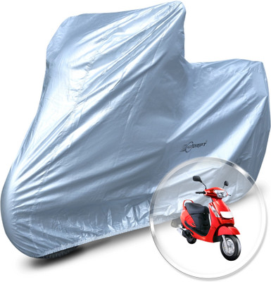 Neodrift Two Wheeler Cover for Mahindra(Duro, Silver)