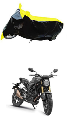 VESMEI Two Wheeler Cover for Honda(CB350RS, Yellow)