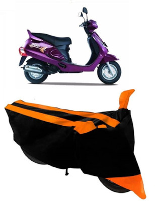 DeepShakshi AUTOMOTIVE Waterproof Two Wheeler Cover for Mahindra(Duro DZ, Orange)