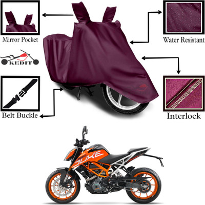 KEDIT Two Wheeler Cover for KTM(790 Duke, Maroon)