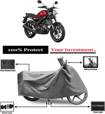 Amexride Two Wheeler Cover for Yamaha(XSR155, Grey)