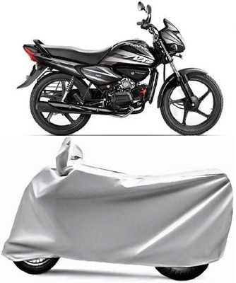 V VINTON Two Wheeler Cover for Hero(Splendor NXG, Grey)