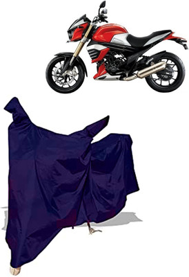 Amexride Two Wheeler Cover for Mahindra(MOJO XT 300, Blue)