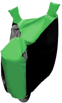 smwzxyu Waterproof Two Wheeler Cover for TVS(Fiero F2, Green, Black)