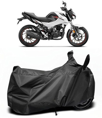KEDIT Two Wheeler Cover for Hero(Xtreme 160 R, Black)