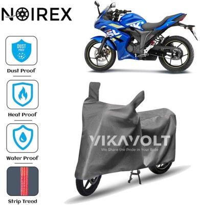 NOIREX Two Wheeler Cover for Suzuki(Gixxer SF, Grey)