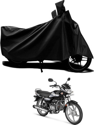 KEDIT Two Wheeler Cover for Hero(HF Deluxe i3s, Black)